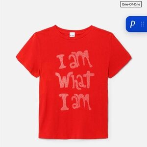 ***ISO DO NOT BUY*** Re/Done I Am But Who I Am tee